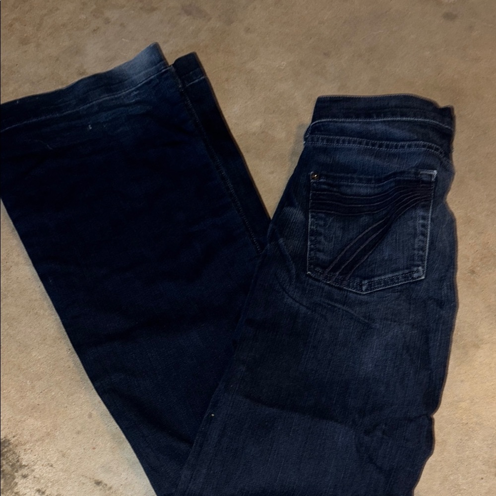 Dark Blue Denim Jeans